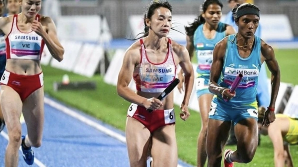 Vietnamese runners secure silver medal at Asian Championships